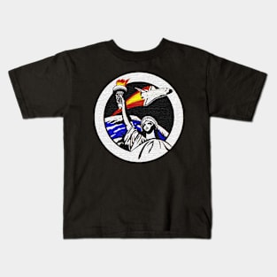 Black Panther Art - NASA Space Badge 98 Kids T-Shirt